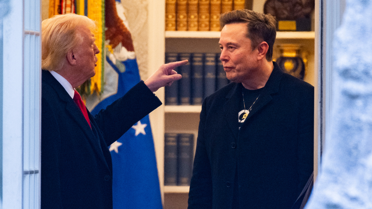 'Time To Drop A Really Big Bomb' Trump & Elon Musk Feud Explodes Online