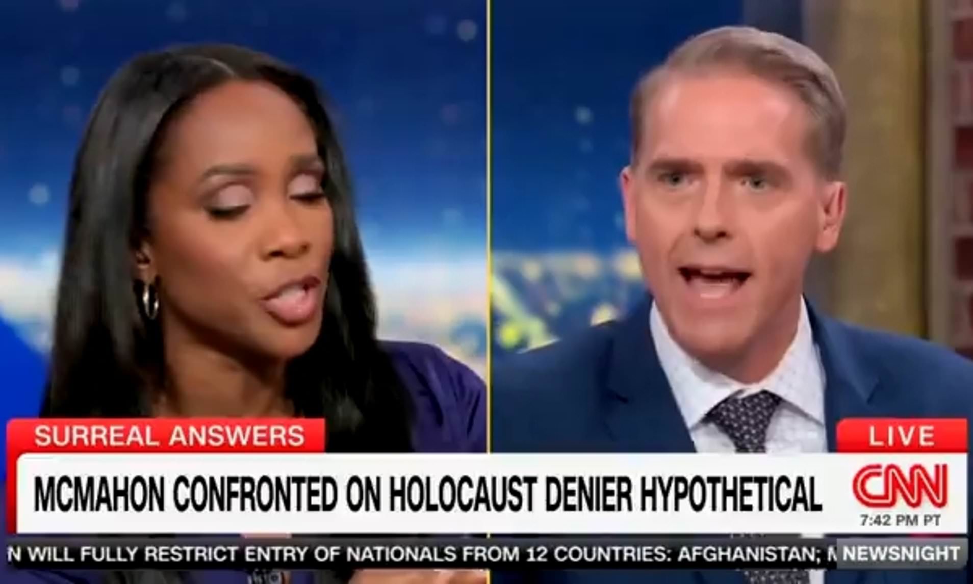 CNN panel goes off the rails with explosive debate over Holocaust deniers