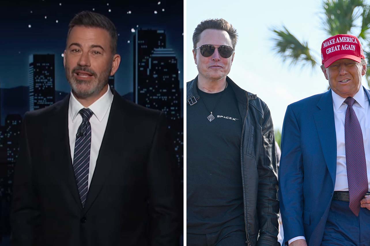Jimmy Kimmel Jokes That Elon Musk And President Trump's New Feud Is Like  “Diddy vs. R. Kelly”: “I'm Not Sure Who To Root For”