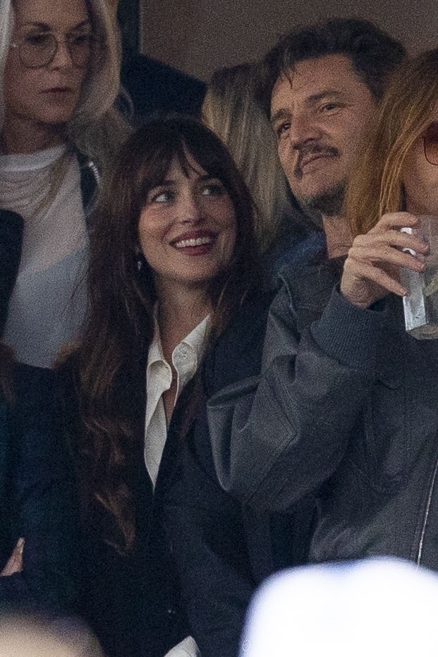 Dakota Johnson explains why costar Pedro Pascal borrows her clothes ‘a
