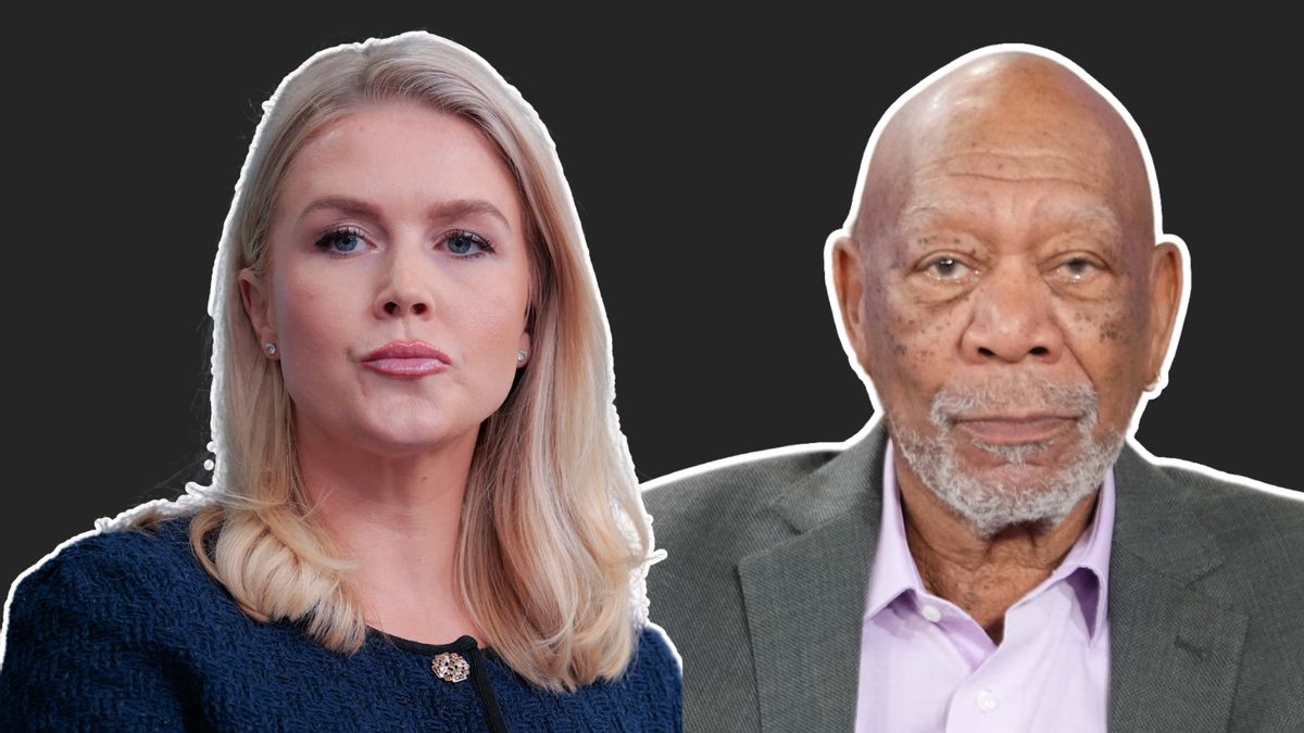 Morgan Freeman didn't lecture Karoline Leavitt about racism on live TV