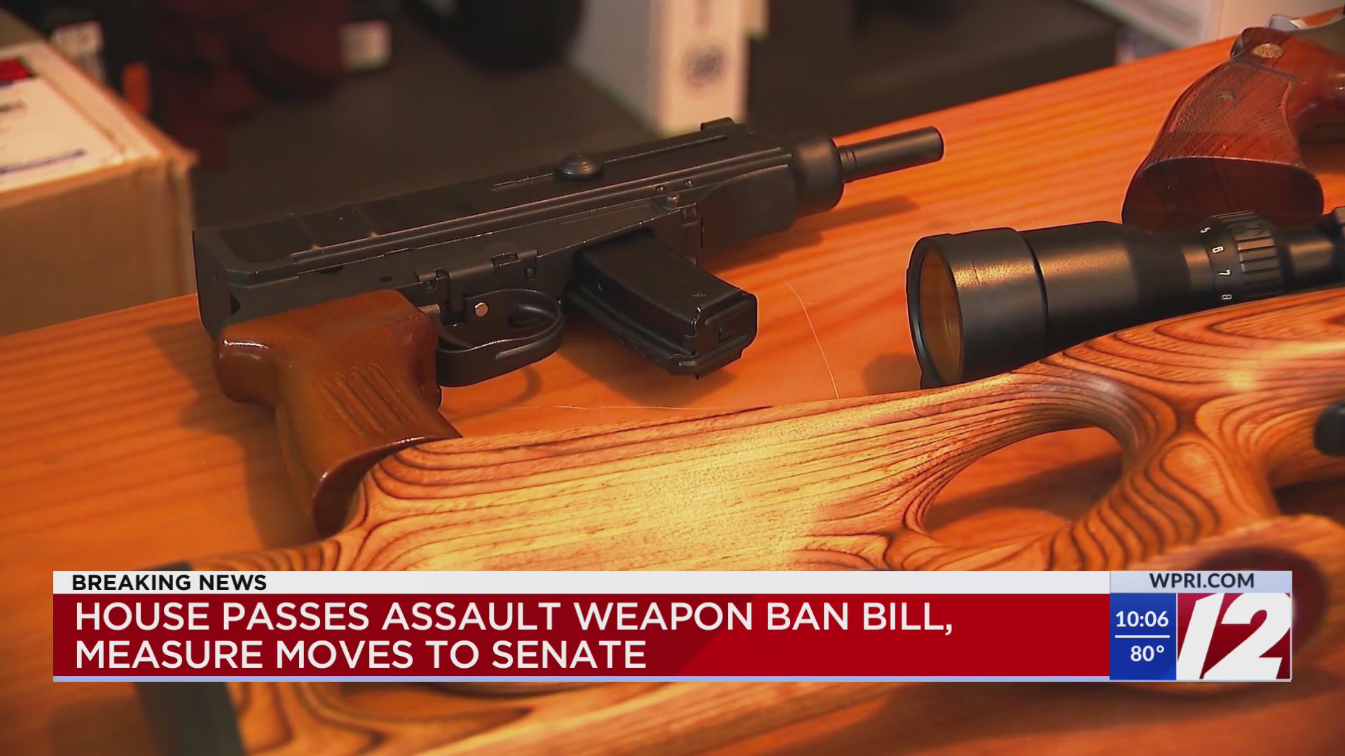 Ri House Passes Controversial Assault Weapons Ban