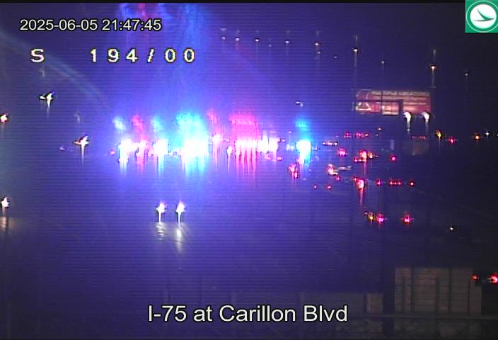 I 75 Nb Reopens After Large Police Presence Amidst Crash