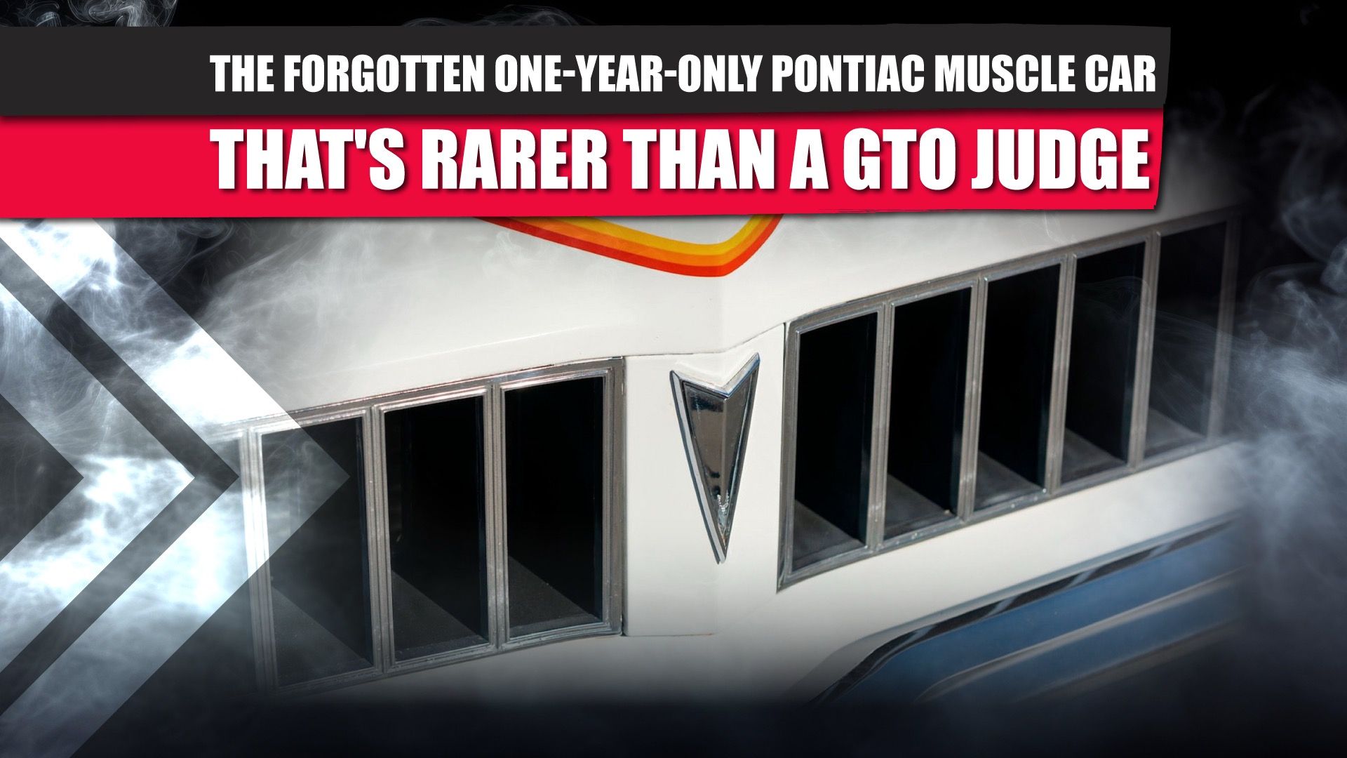 The Forgotten One-Year-Only Pontiac Muscle Car That's Rarer Than A GTO ...