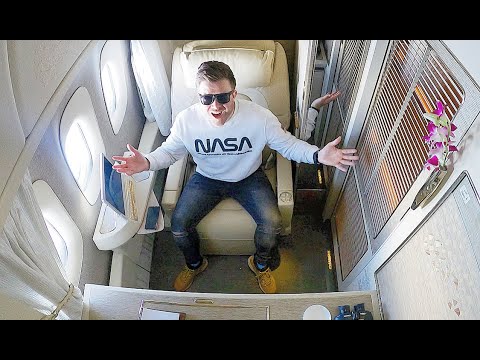 I Flew Around The World In First Class