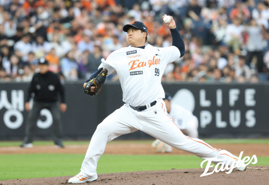 이태양 투구 장면