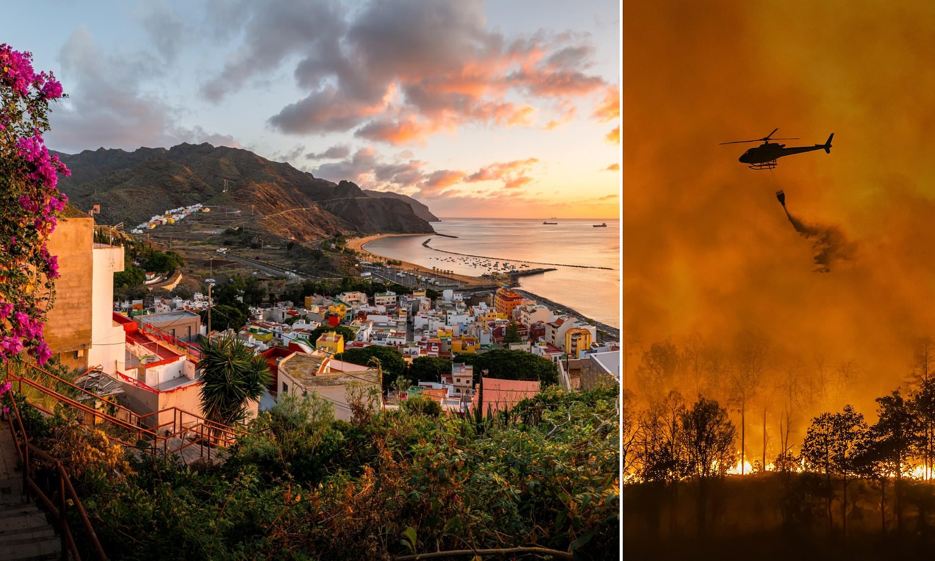 Tourists warned as wildfires threaten to ruin Spanish holiday hotspot
