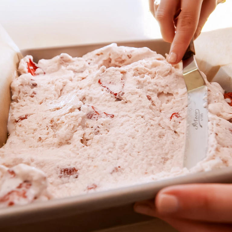 Strawberry Shortcake Ice Cream Cake Tastes Like A Childhood Summer