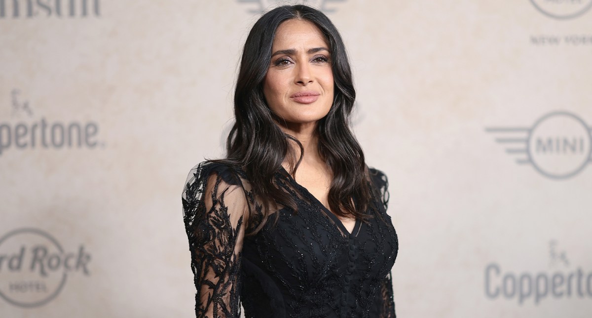 Salma Hayek Posts Rare Photos with Stepson Augie During Major Milestone