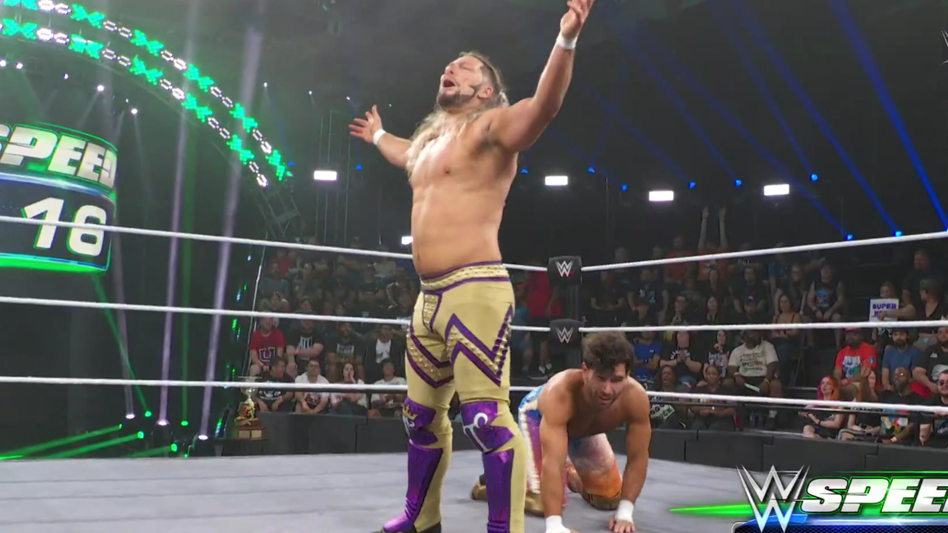 Unforeseen knockout leads to a first in WWE history