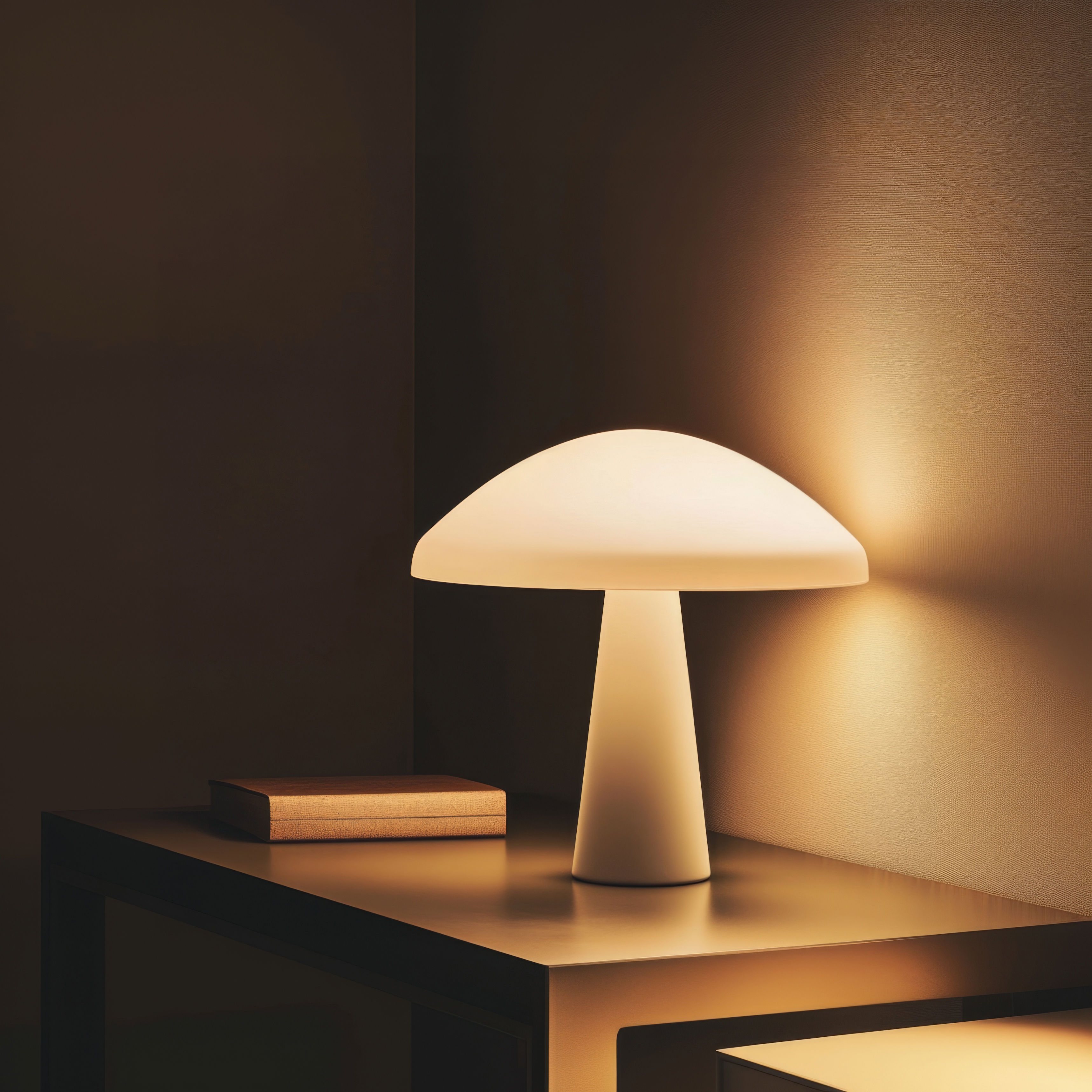 Egmont Toys - Paddenstoel lamp - Klein - Rood - 15x28 cm