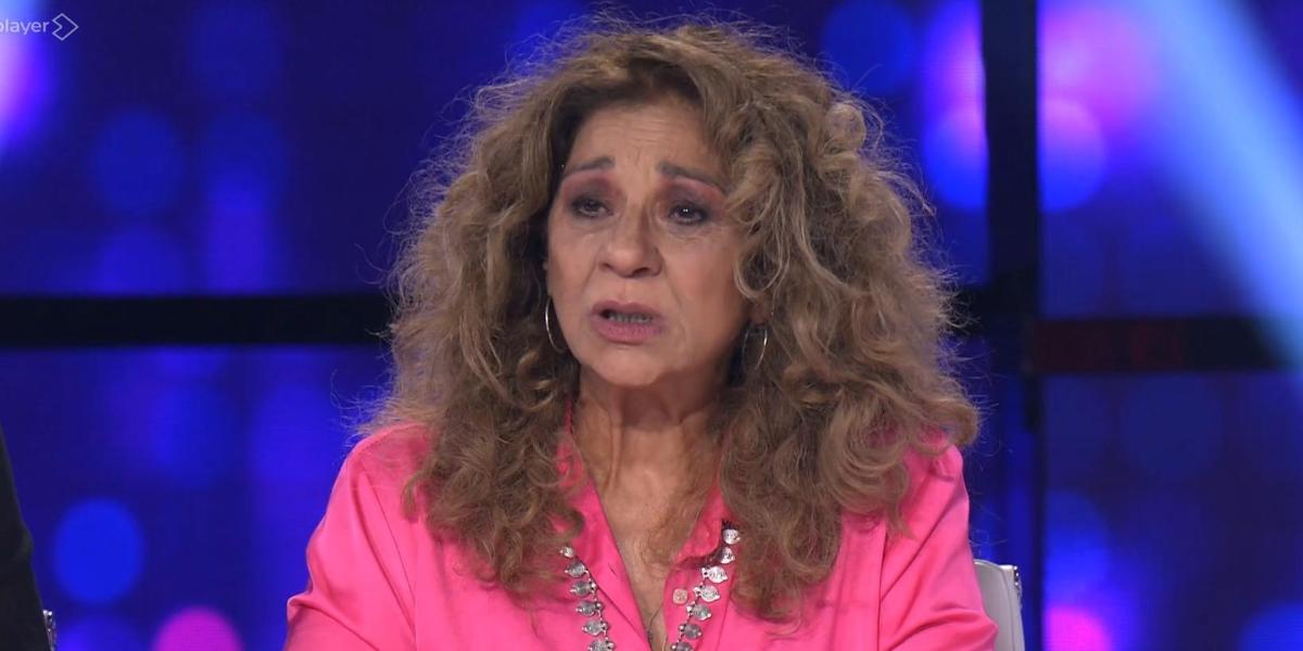 Lolita Flores no puede contener las lágrimas y rompe a llorar en 'Tu cara  me suena': "Desde que soy abuela, veo un niño y me emociono"