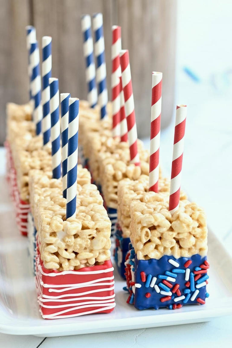 Fourth of July recipes: Red, white and blue 4th of July treats!