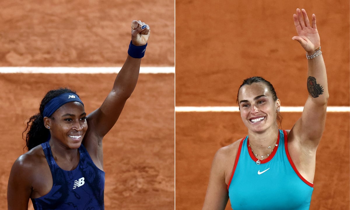 When is Aryna Sabalenka vs Coco Gauff? Start time and how to watch