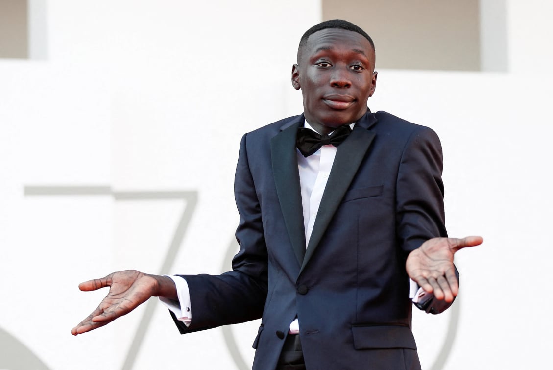 Foto: Khaby Lame attends the 79th Venice Film Festival screening of the film Lord of the Ants in Venice, Italy, on September 6. Photo: Reuters