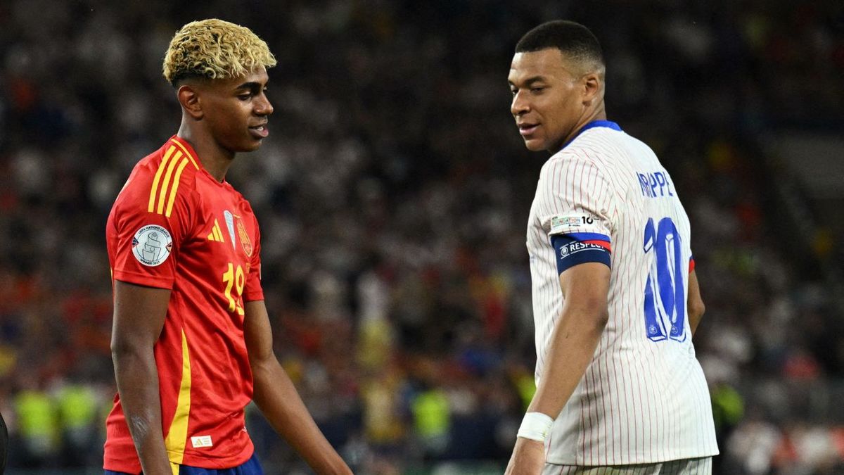 La paternidad de Lamine Yamal sobre Mbappé: seis victorias en siete  partidos de club y selección