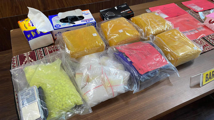 Barang bukti narkoba yang berhasil diamankan. | Foto: Sinta Yuliana/Lampung Geh