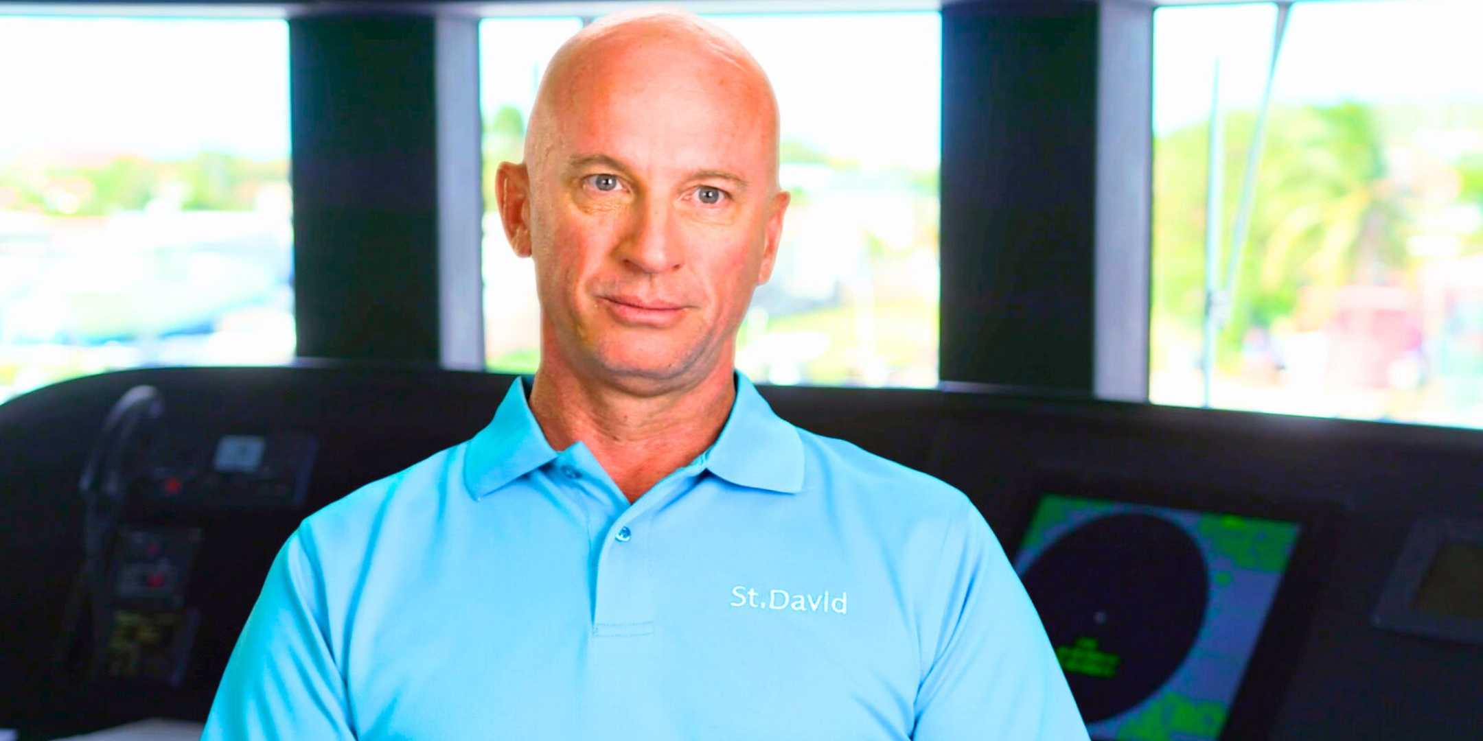 Below Deck's Captain Kerry with a neutral expression