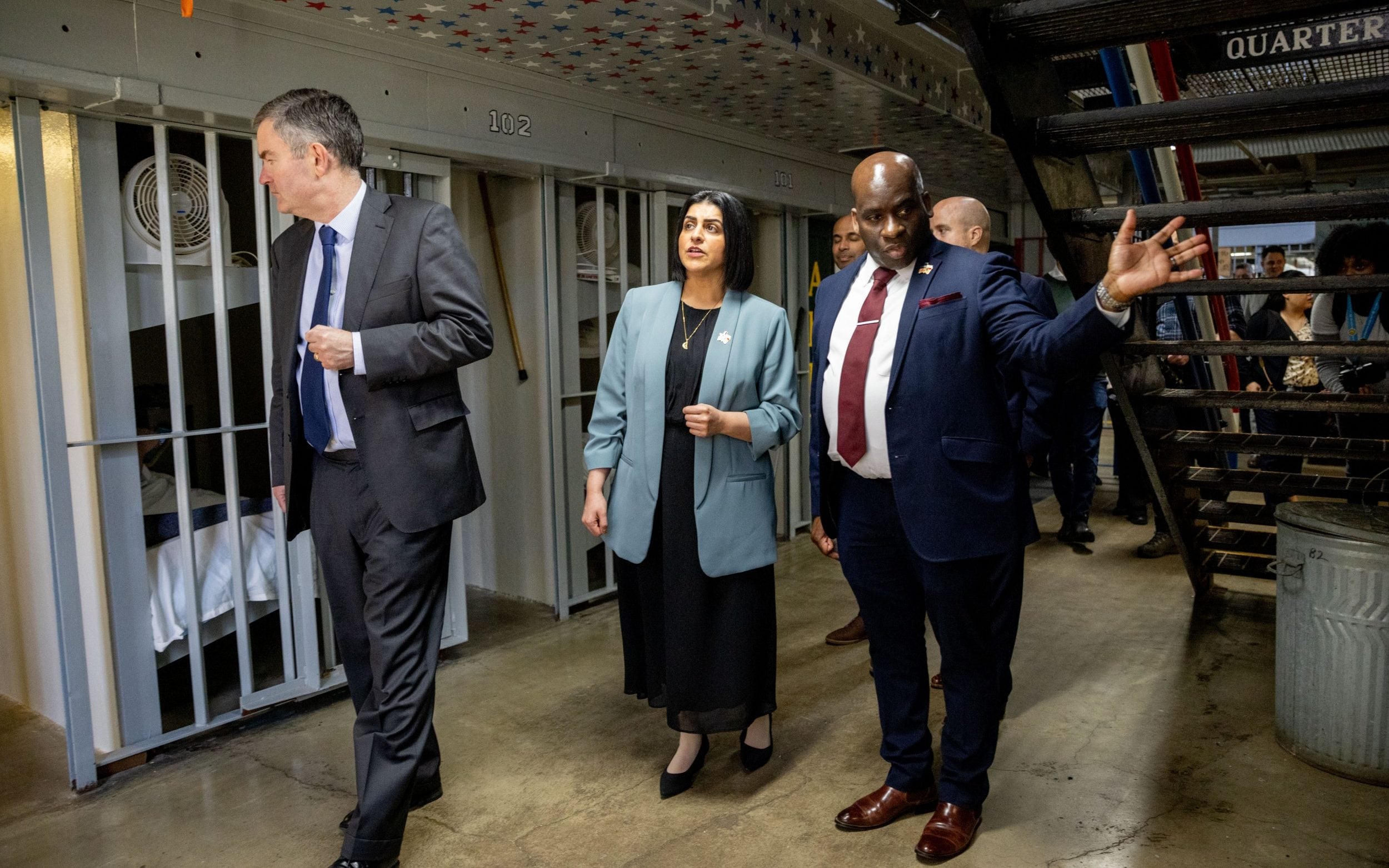 Shabana Mahmood, the Justice Secretary, has appointed Jonathan Hall KC to review separation units for Islamist terrorists - Ethan Swope