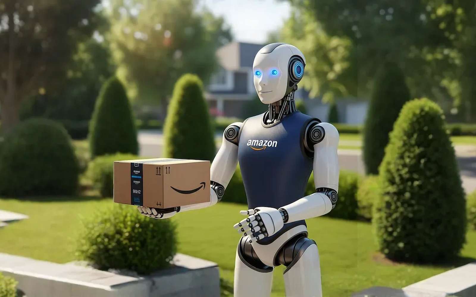Amazon dévoile un robot humanoïde qui pourrait bientôt frapper à votre ...