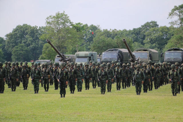 กองกำลังบูรพาฮึ่ม! รอคำสั่งกองทัพบก เตรียมพร้อมลุยปกป้องอธิปไตย