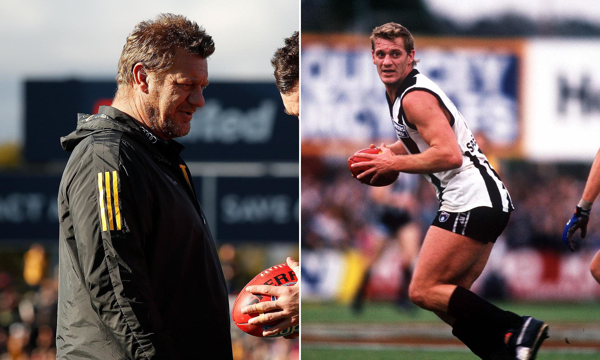 AFL legend Damian Monkhorst reveals how he predicted his own heart