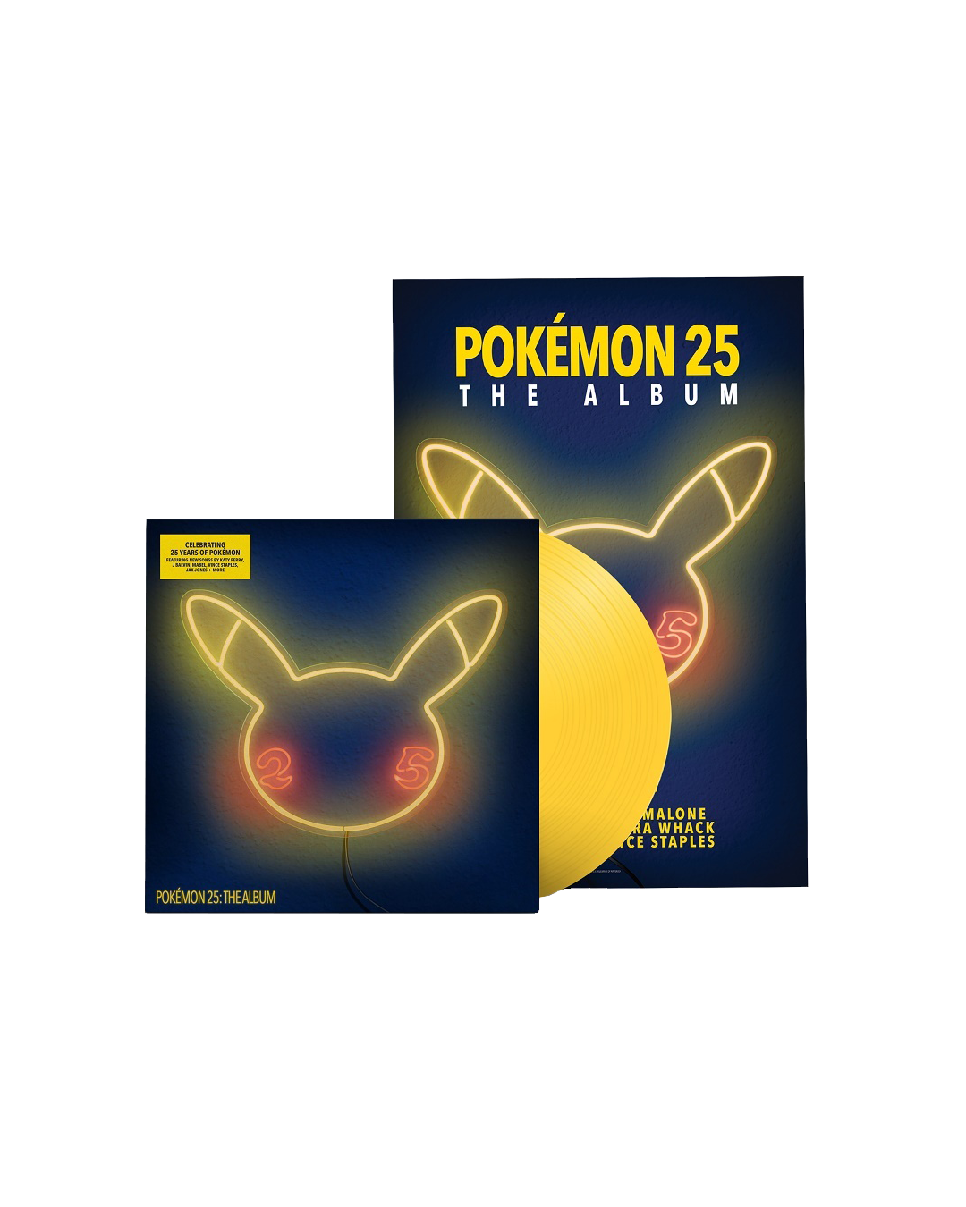 P25 - Pokémon 25: The Album - Yellow LP