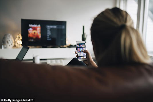 Teens who spend more than two hours a day scrolling on phones or tablets double their risk of developing anxiety and quadruple their chances of depression , say scientists