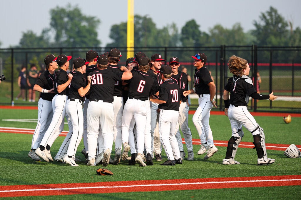 NorthWood baseball wins second straight IHSAA 3A regional title