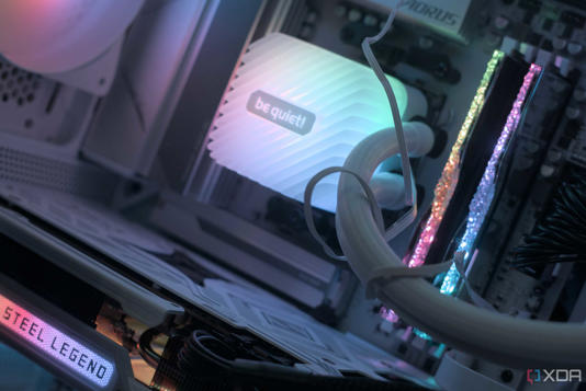The Bequiet rich CPU cooler.