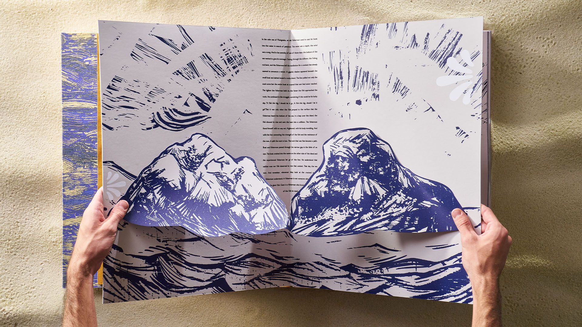 This handcrafted book is the most beautiful thing you’ll see all day