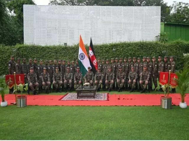 Indian, Mongolian contingents exchange best practices in counter-terrorism ops in joint exercise