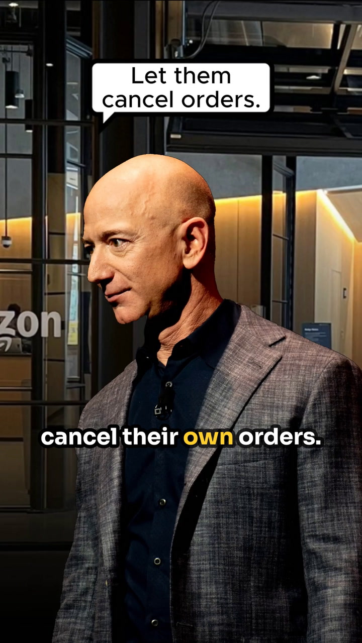 The Real Reason Why Jeff Bezos Let You Cancel Orders