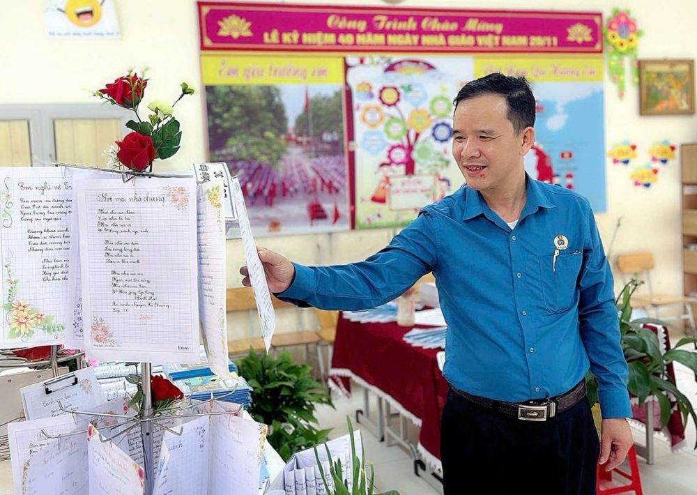 Nam thủ lĩnh Công đoàn trường - điểm tựa vững chắc cho đoàn viên