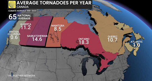 Tornado season is underway in Canada. Here’s what you need to know