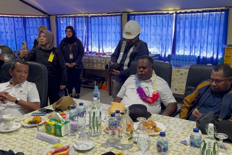 Gubernur PBD saat Kunjungi PT Gag Nikel