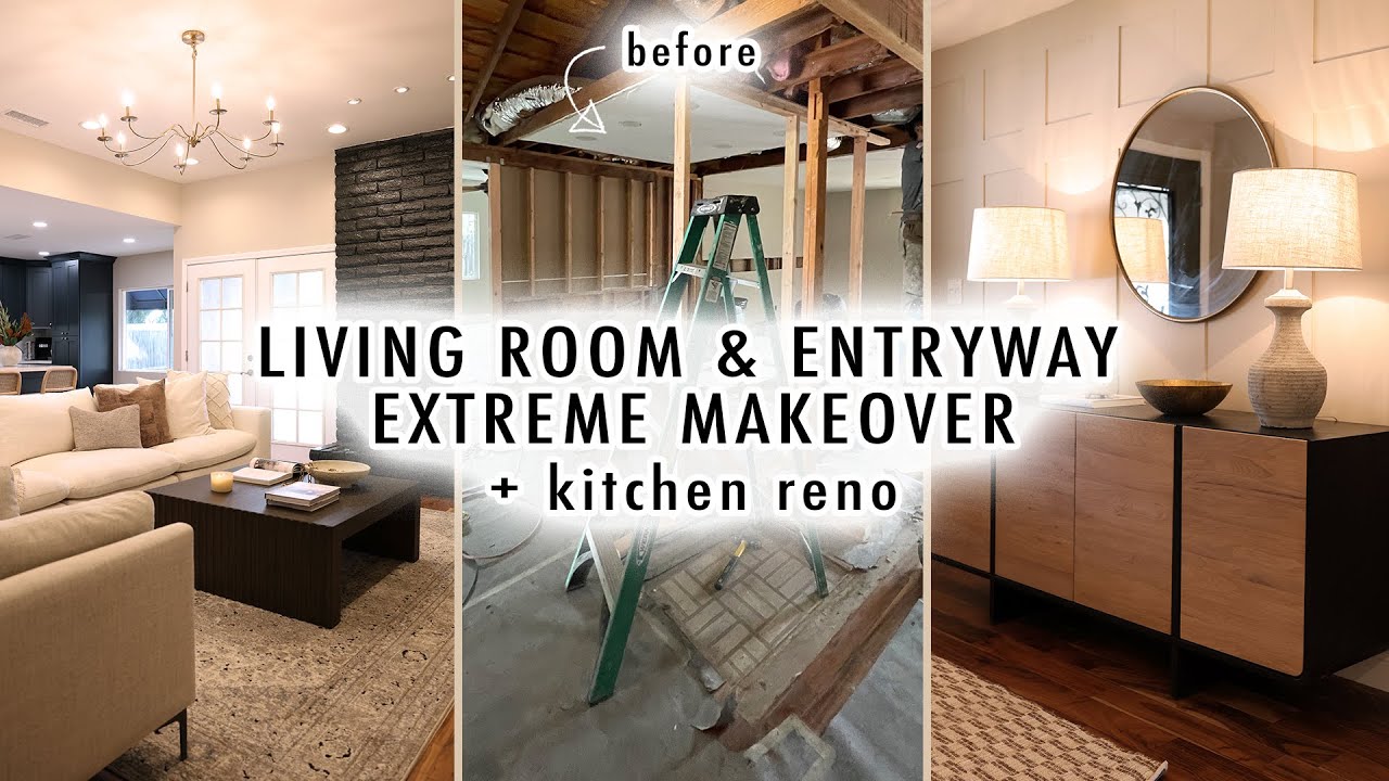 Transform your home with this organic modern living room makeover