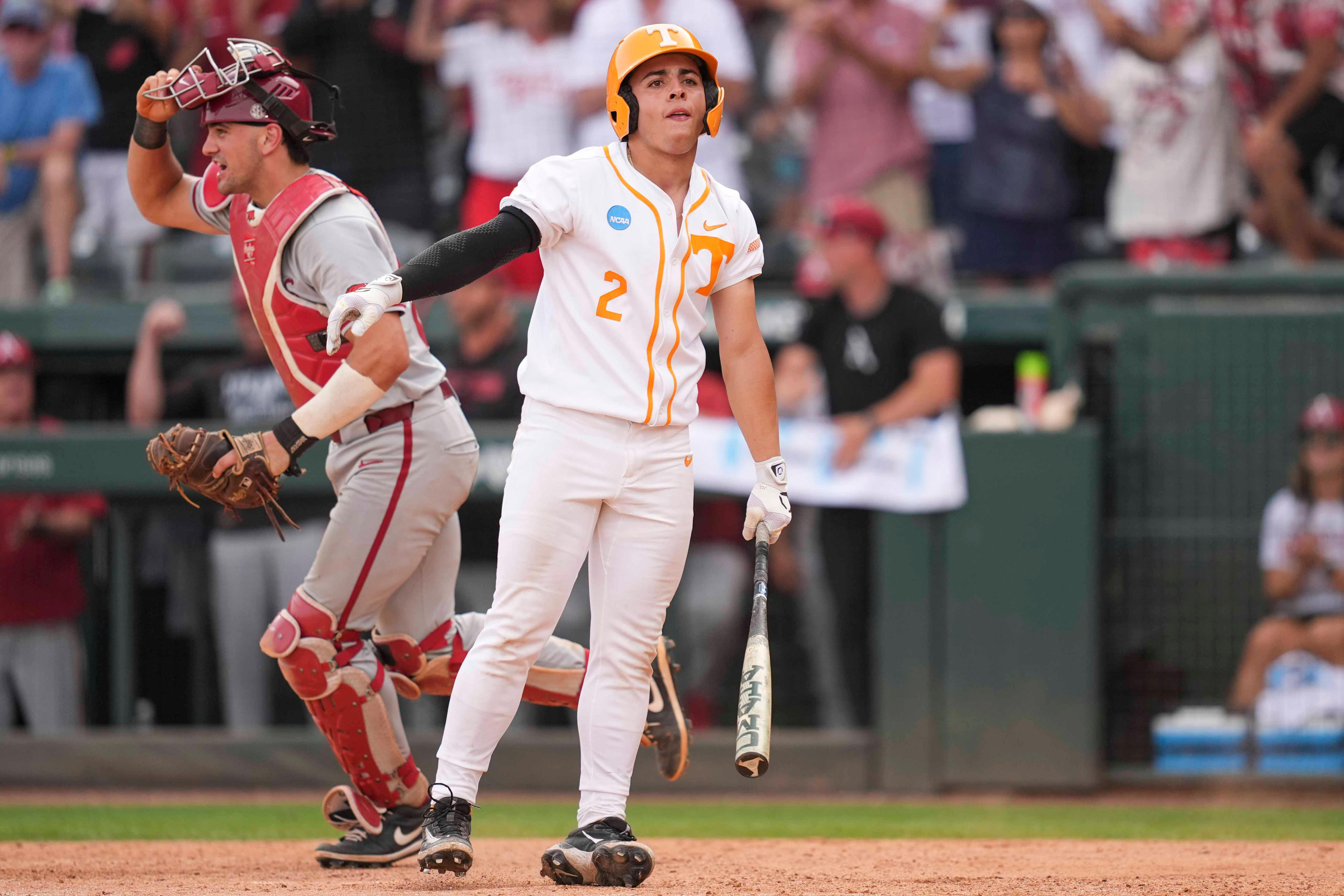 tennessee-baseball-vs-arkansas-highlights-vols-liam-doyle-eliminated