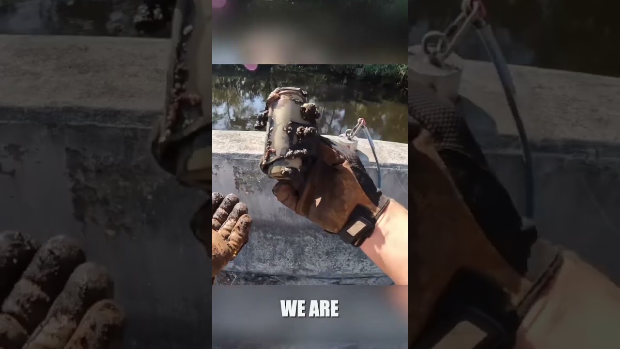 US Military EXPLOSIVES Found Magnet Fishing (Almost Arrested)