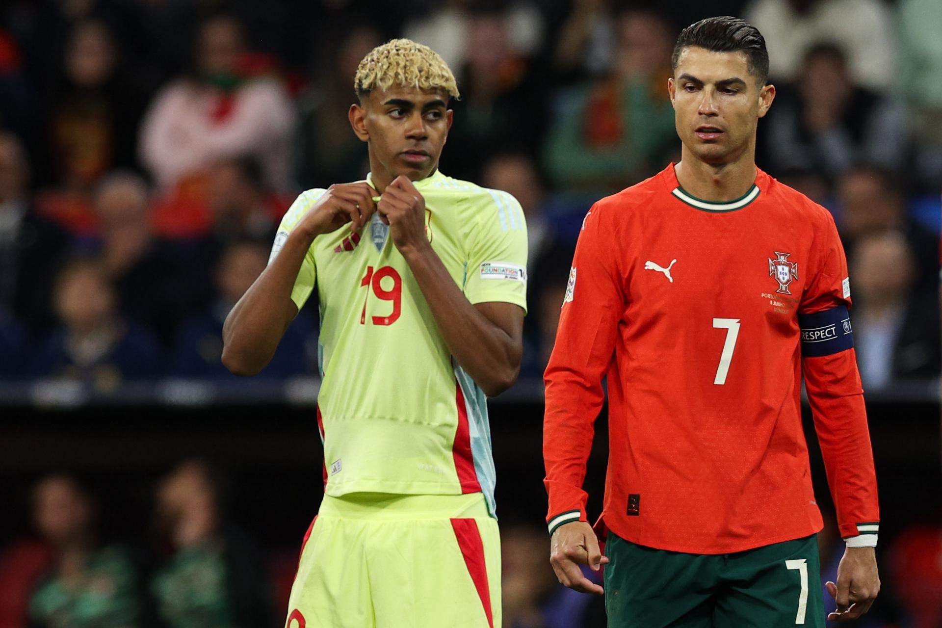 La defensa de Cristiano Ronaldo a Lamine Yamal tras ganarle la Nations  League