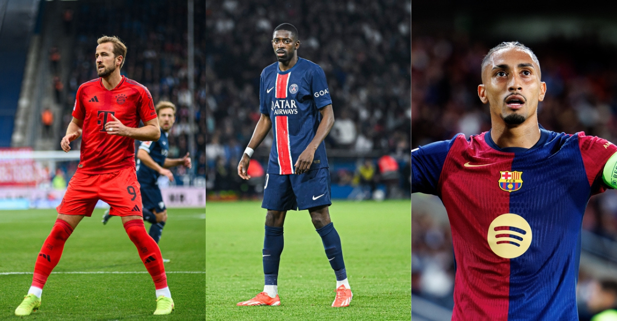 Los 10 jugadores que más goles han aportado a la Champions League 2024/25