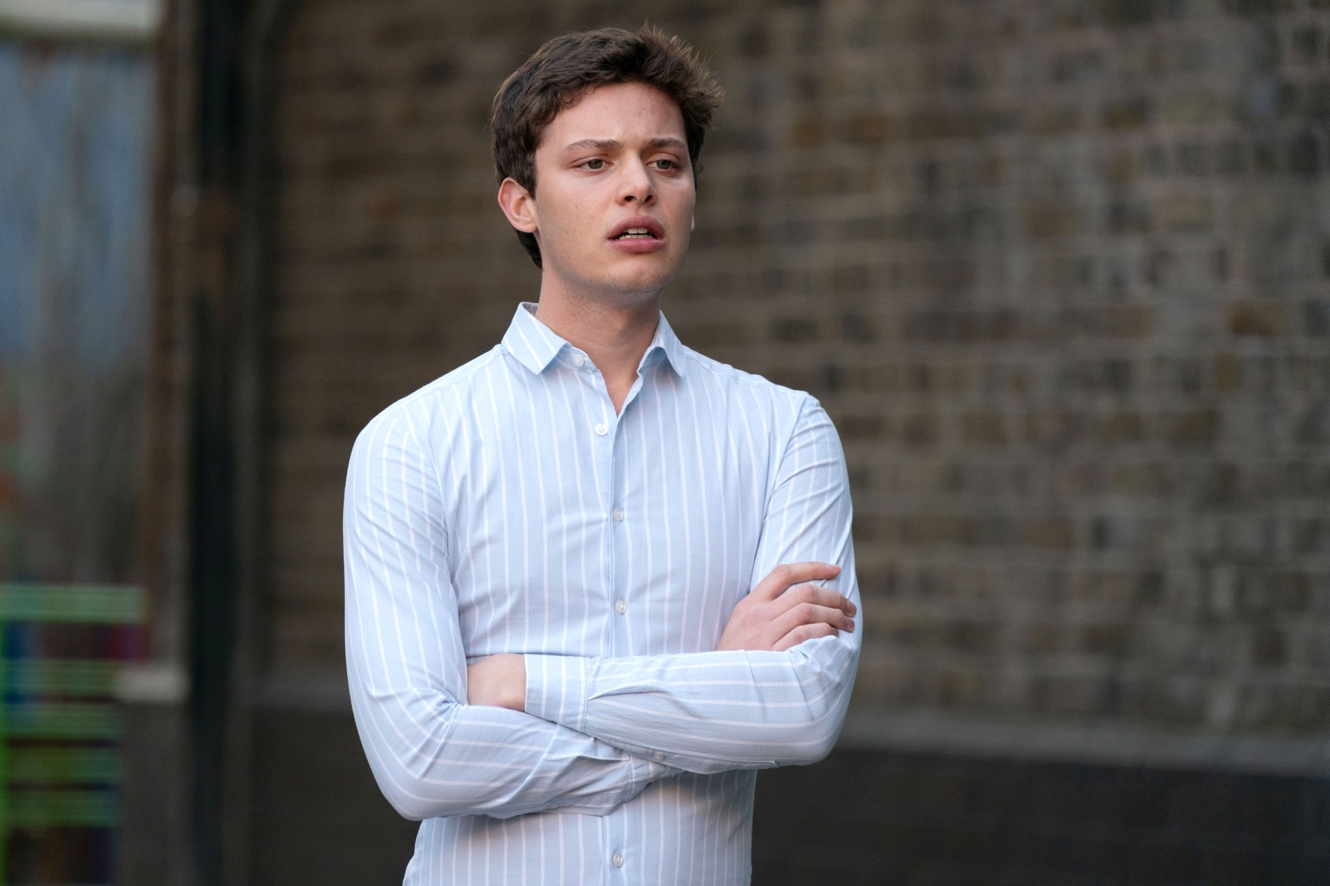 It’s goodbye to Freddie Slater (Picture: BBC/Jack Barnes/Kieron McCarron)