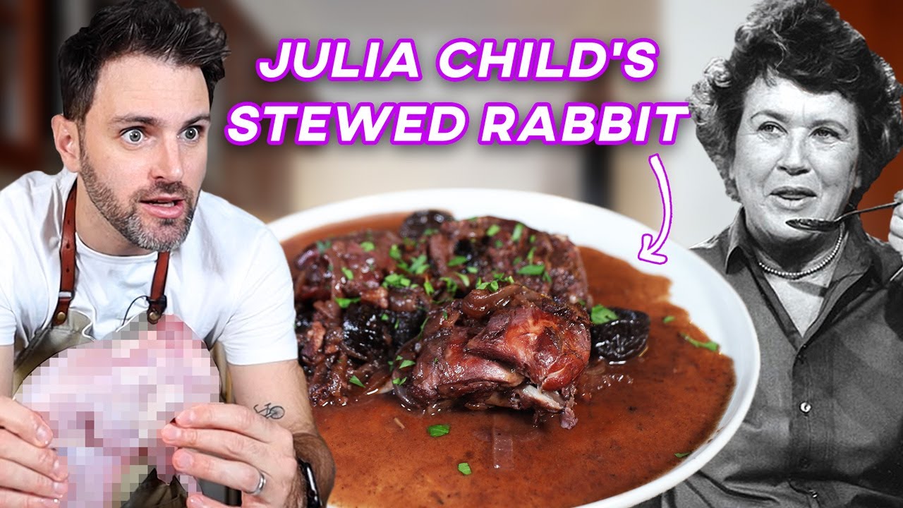 Making Julia Child’s Stewed Rabbit the Easy Way