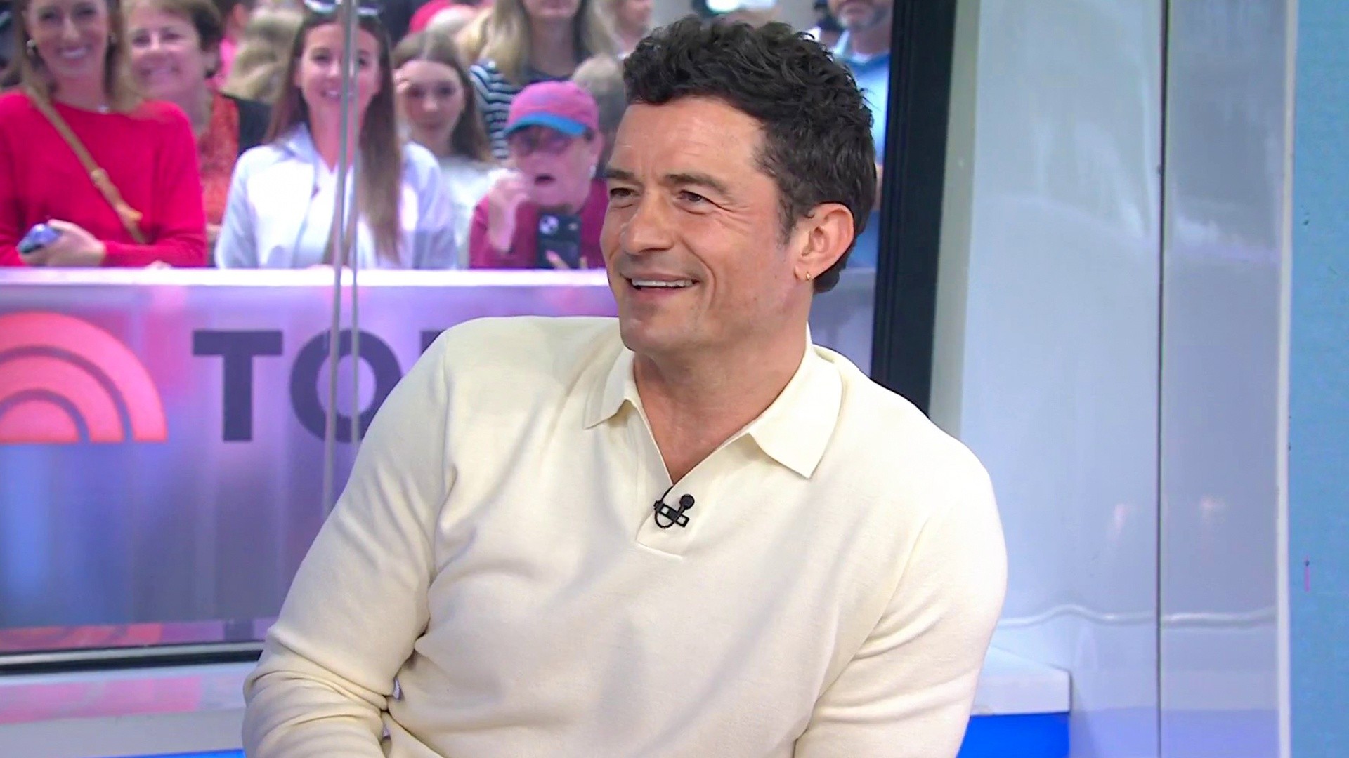 See Orlando Bloom's Dog, Biggie, Take Over His TODAY Interview