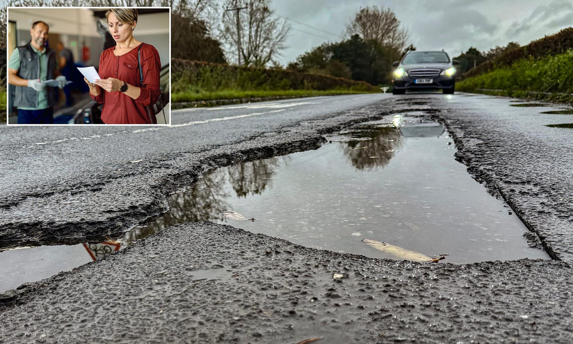 True cost of Britain's pothole crisis revealed Here's the typical