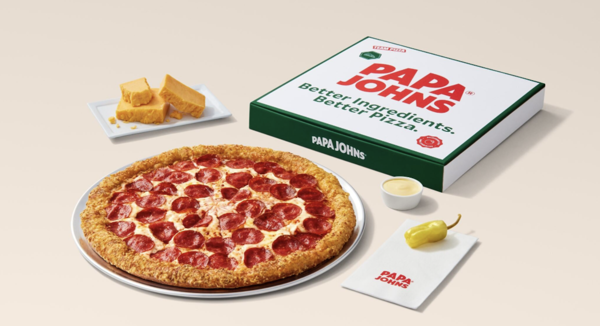 Papa John's Just Introduced a Wild New Pizza Crust