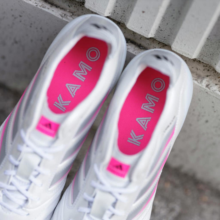 部活生の味方！adidas最新サッカースパイク、“ホワイト×ピンク”の別注