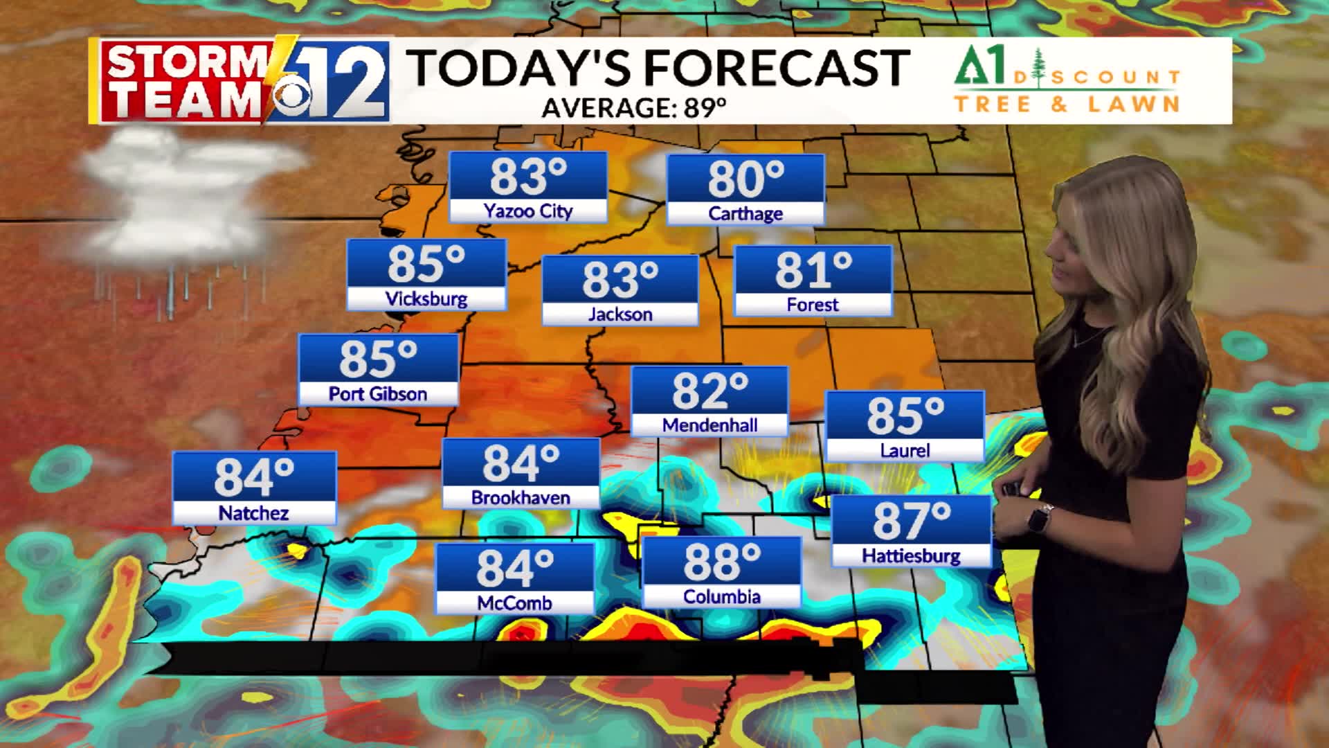 Monday Morning Weather Update 6 9