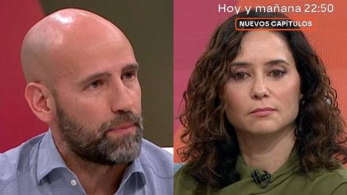 Isabel Díaz Ayuso: "Gonzalo Miró vive todos los días de insultarme en  Espejo Público"