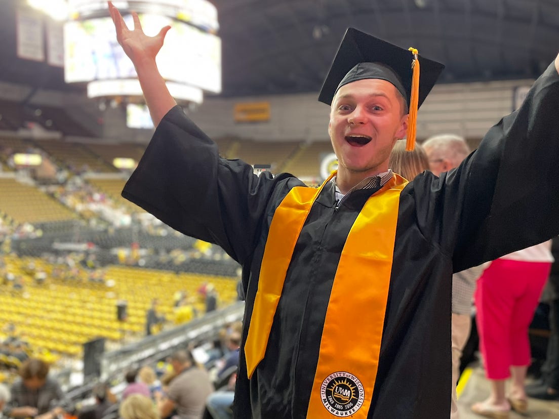 My son has a lot of regrets about college, especially not taking a gap(01)